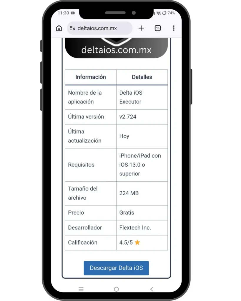 Descarger Delta iOS